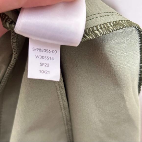 ATHLETA Vienna Voyage Cargo Skirt Eucalyptus Olive Green {W34} - Picture 8 of 8